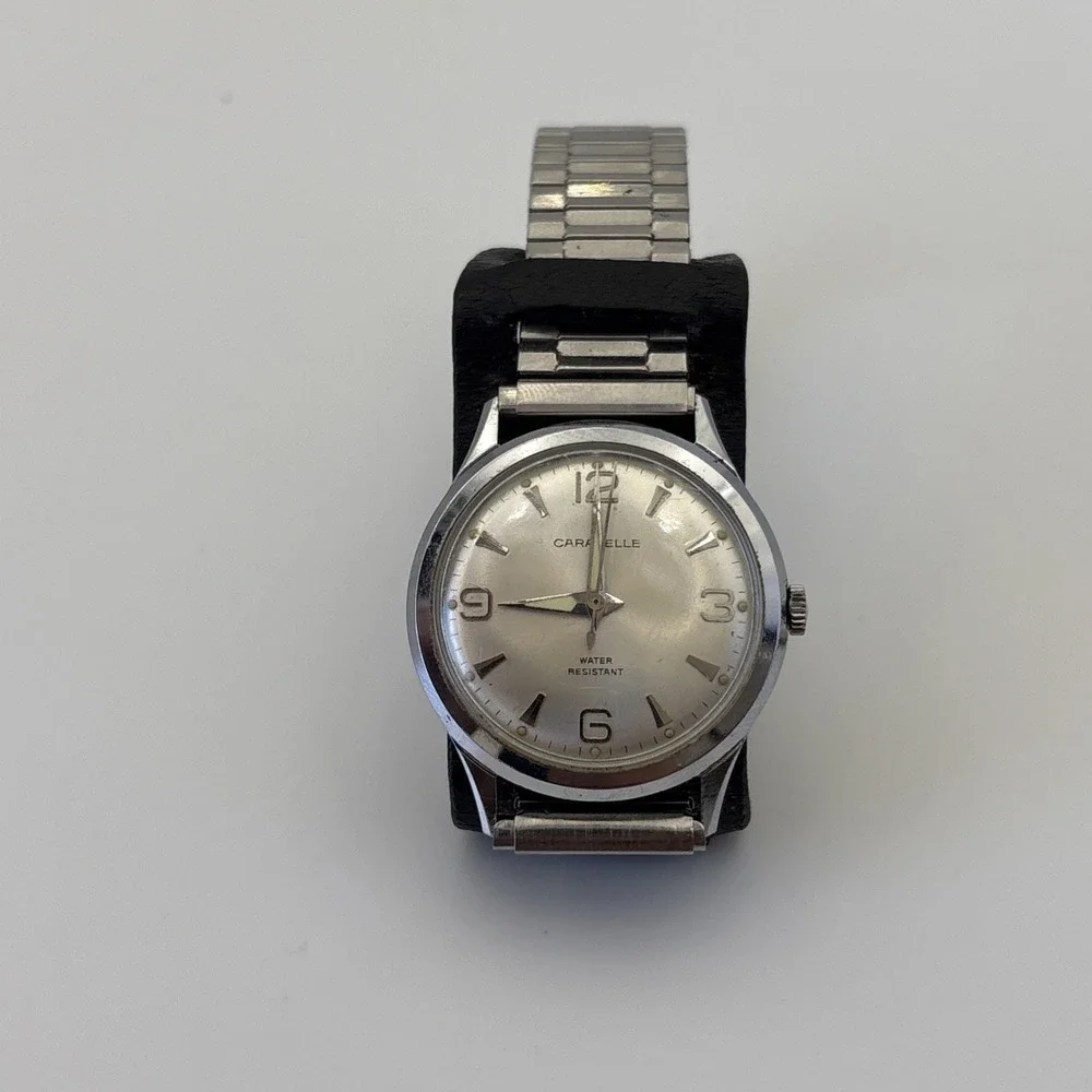 Vintage Bulova Caravelle Men's manual winding watch 7 Jewels Ref277 Running